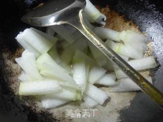 咖喱猪肚冬瓜的做法步骤：3