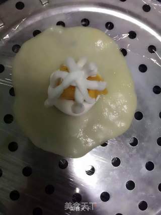 椰香芒果糯米糍的做法步骤：4