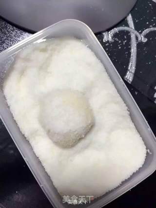 椰香芒果糯米糍的做法步骤：5