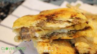 【四叶小馆】早餐：肉饼的做法步骤：16