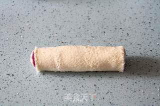 桂香紫薯山药卷的做法步骤：7