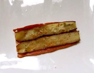 培根茄子卷的做法步骤：4