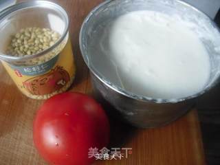 番茄酸奶杯的做法步骤：1