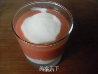 番茄酸奶杯的做法步骤：8