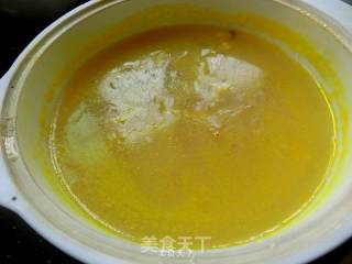 鸡汁豆腐羹的做法步骤：2