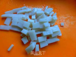 鸡汁豆腐羹的做法步骤：4