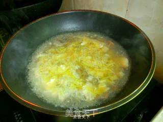 鸡汁豆腐羹的做法步骤：8