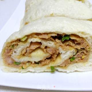 肉龙，大懒龙的做法步骤：14