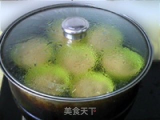 红枣牛奶茯苓蒸糕的做法步骤：11