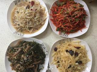 蒸饼夹菜的做法步骤：4