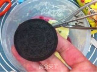 饼干三明治冰激凌的做法步骤：3