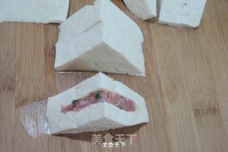 煎酿豆腐夹的做法步骤：6
