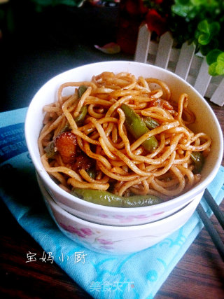 豆角焖面的做法步骤：10