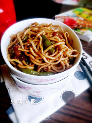 豆角焖面的做法步骤：12