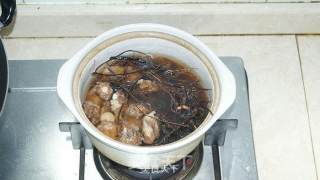 鸡骨草龙骨护肝汤的做法步骤：8