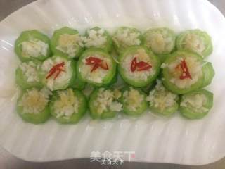 蒜蓉丝瓜的做法步骤：3