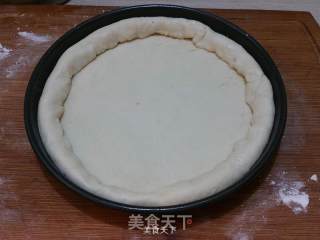 腊肉比萨的做法步骤：8