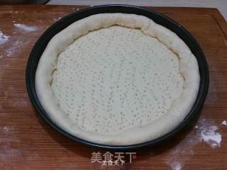 腊肉比萨的做法步骤：9