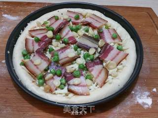 腊肉比萨的做法步骤：13