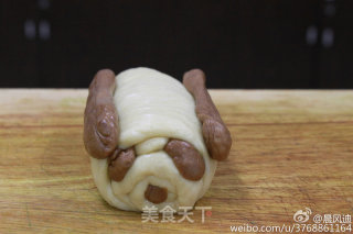 萌萌哒—熊猫面包的做法步骤：5