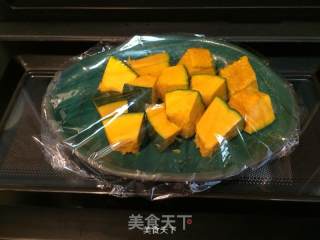 南瓜沙拉的做法步骤：2
