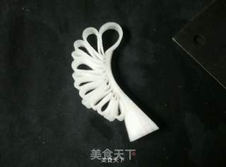 孔雀开屏白萝卜的做法步骤：3