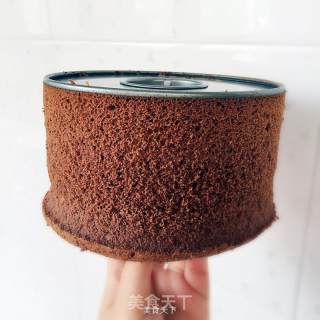 可可戚风蛋糕的做法步骤：14