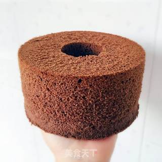 可可戚风蛋糕的做法步骤：15