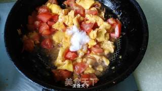 番茄炒蛋---人见人爱的家常菜的做法步骤：8