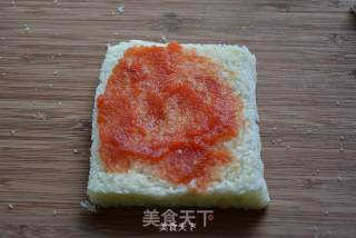 三明治的做法步骤：8