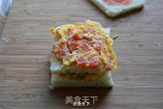 三明治的做法步骤：12