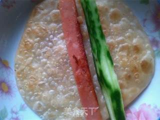花生酱香饼的做法步骤：13