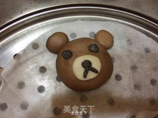 可爱的小熊包子的做法步骤：11