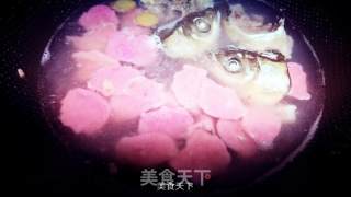 大人小孩都爱吃的火龙果疙瘩面的做法步骤：3