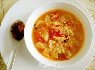 番茄鸡蛋面疙瘩的做法步骤：5