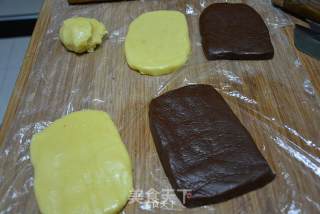 双色棋格饼干的做法步骤：9