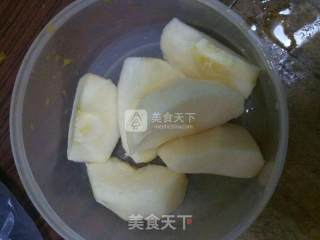 橙色夏日——芒果苹果汁的做法步骤：4