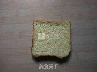 吐司煎鸡蛋的做法步骤：1