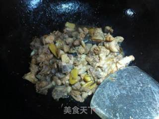 老姜烧鸡的做法步骤：4