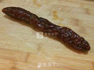 腊肠炒芹菜的做法步骤：3