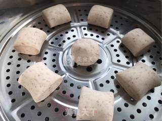 【手工红豆馒头】的做法步骤：10