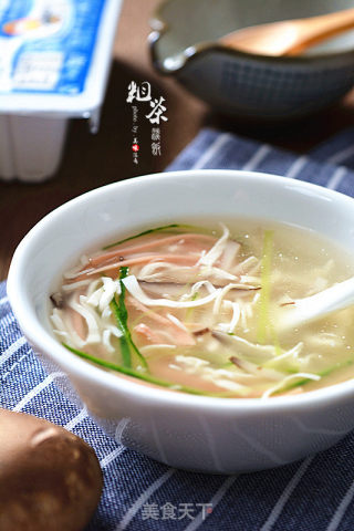 文思豆腐羹的做法步骤：15