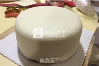 翻糖蛋糕的做法步骤：19