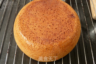 电饭煲：红糖海绵蛋糕的做法步骤：11