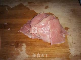 三蔬溜肉段的做法步骤：1