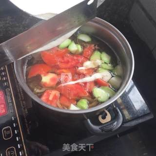 麦虾汤的做法步骤：7