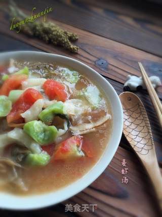 麦虾汤的做法步骤：12