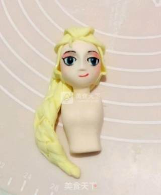 翻糖蛋糕--冰雪奇缘的做法步骤：10