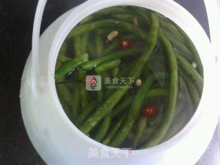 酸豆角的做法步骤：9