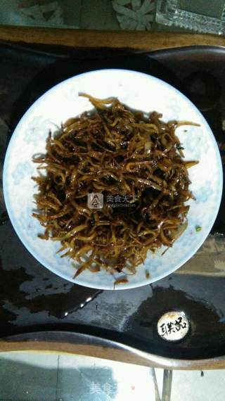 糖色小银鱼的做法步骤：6